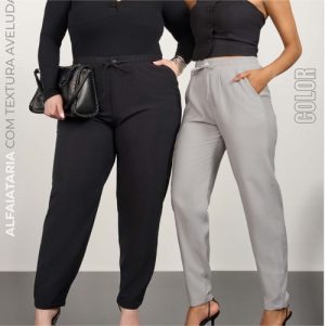 Calça jogger camurça 42 44