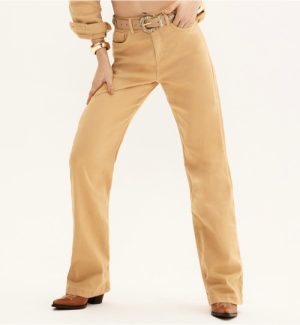 Calça wide leg gatajeans cookie 42